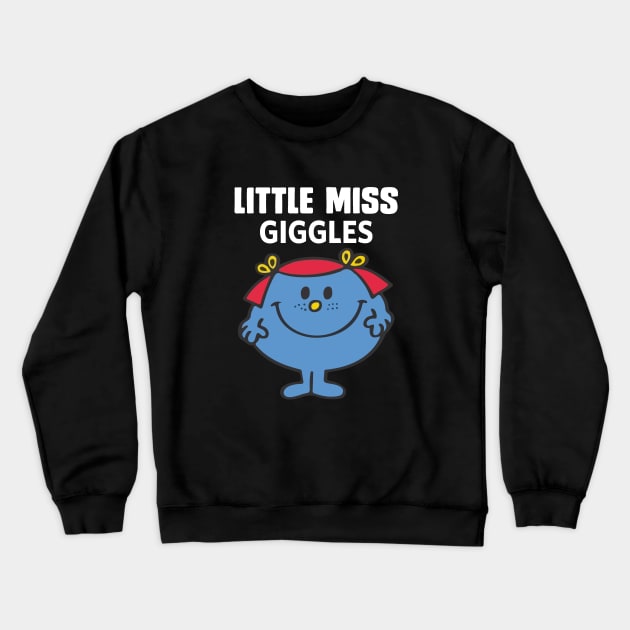 little miss giggles Crewneck Sweatshirt by reedae